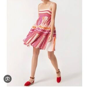 Anthropologie x Devotion Twins Lilou Square Neck Spaghetti Strap Dress Medium